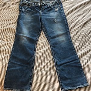 Silver Aiko Bootcut Jeans